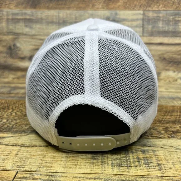 Yo! MTV Raps Mens Trucker Hat White Snapback 1988 Hip Hop Battle Retro TV Cap - Picture 5 of 8